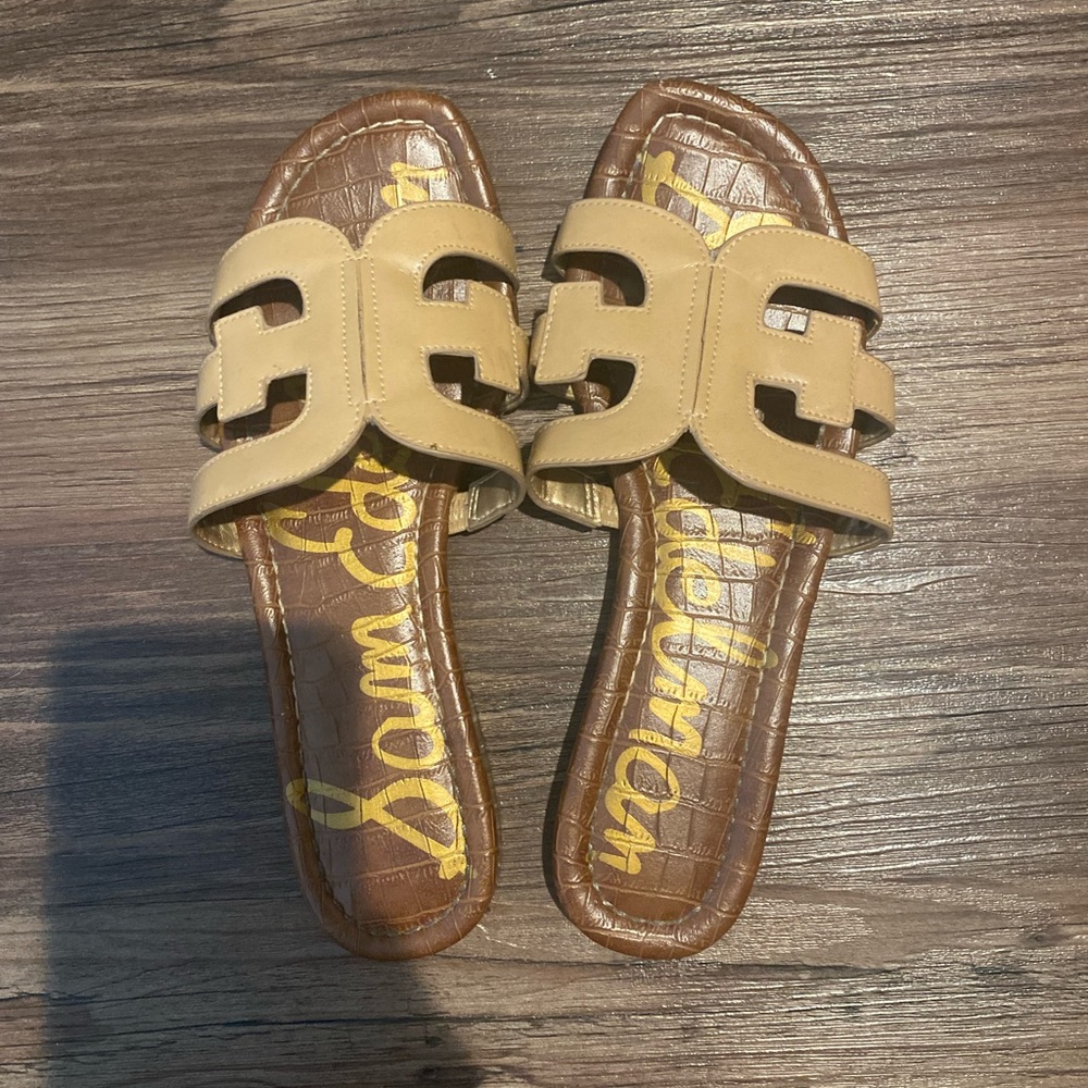 Sam Edelman almond patent sandals